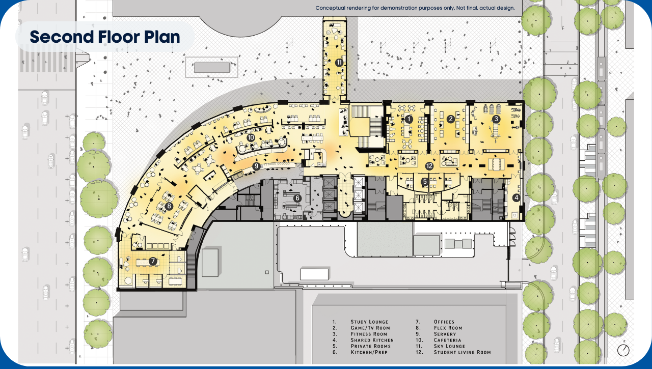Spartan Village on the Paseo Visualized Facilities Development and